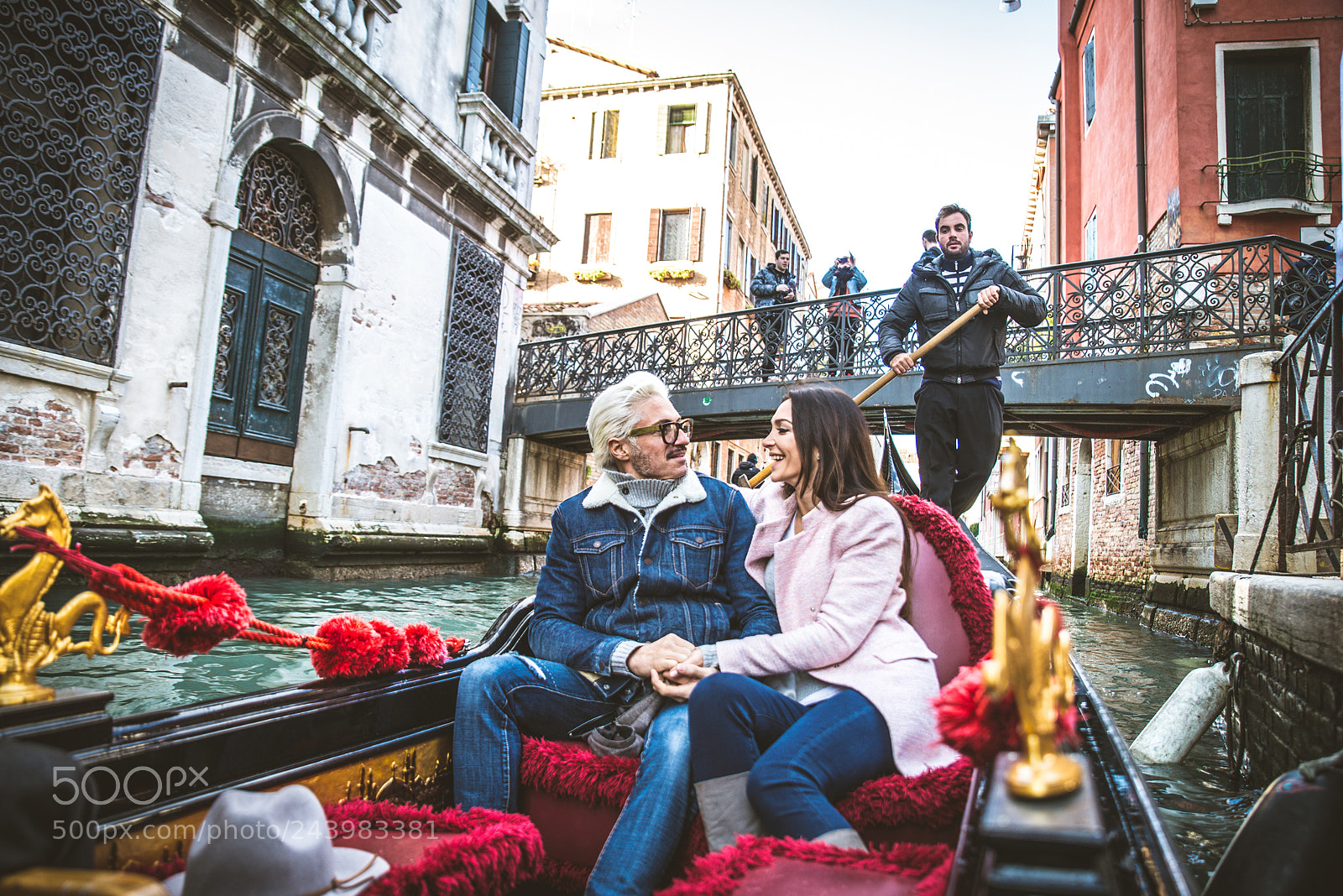 Nikon D610 sample photo. Couple sailing on venetian photography