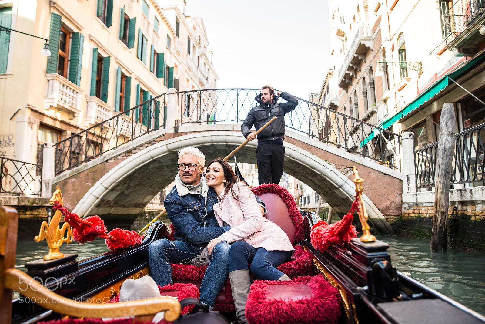 Nikon D610 sample photo. Couple sailing on venetian photography