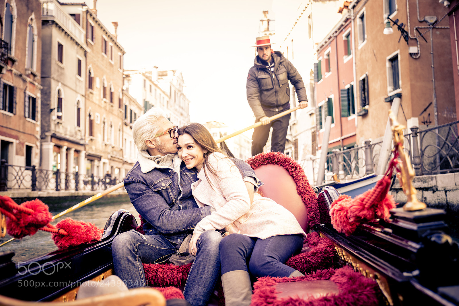 Nikon D610 sample photo. Couple sailing on venetian photography