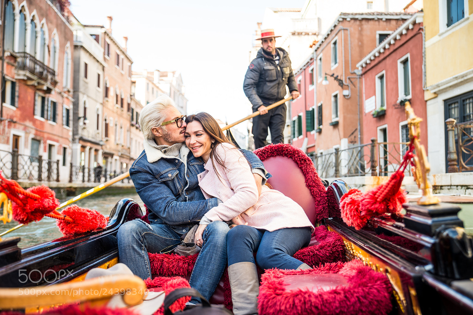 Nikon D610 sample photo. Couple sailing on venetian photography