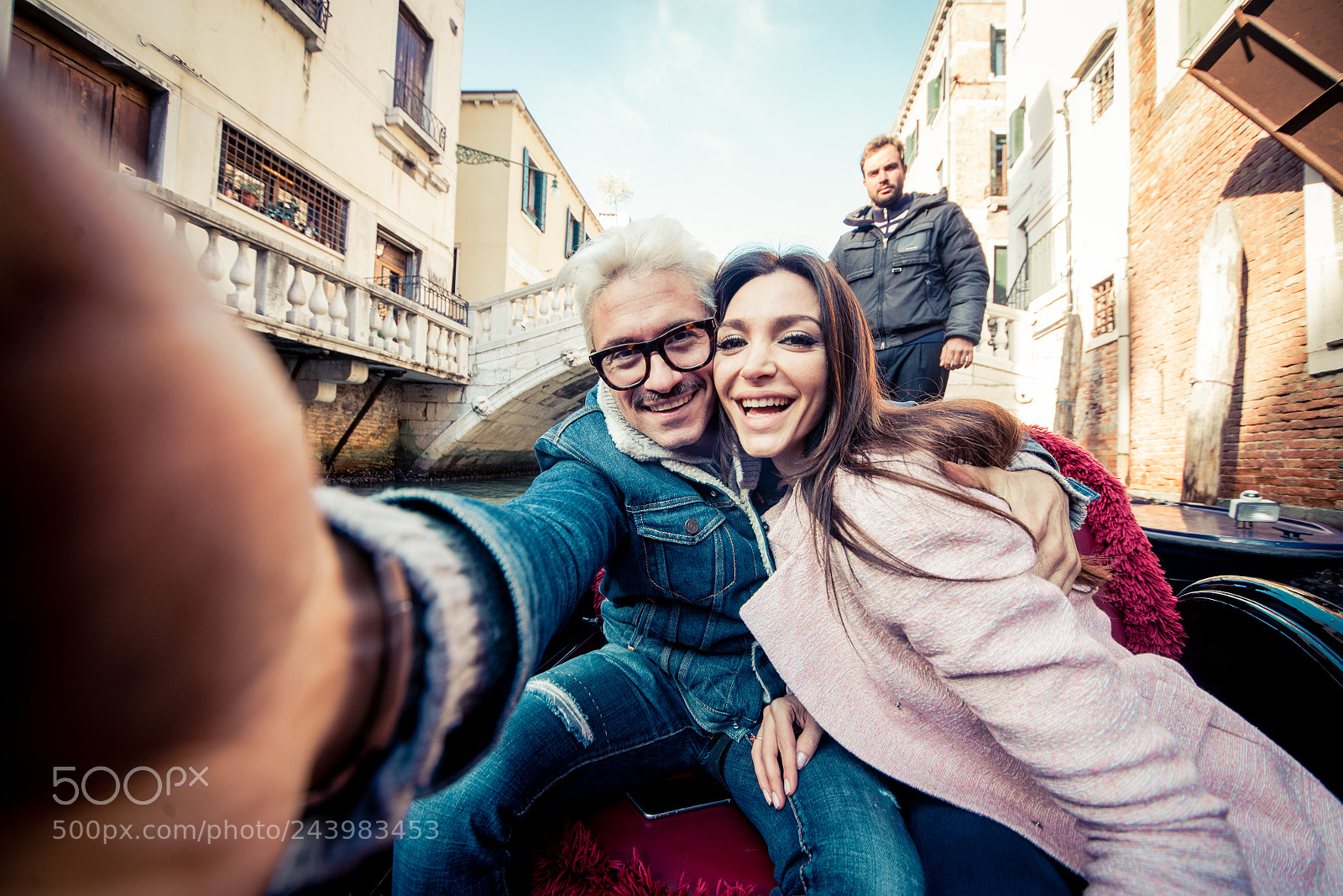Nikon D610 sample photo. Couple sailing on venetian photography