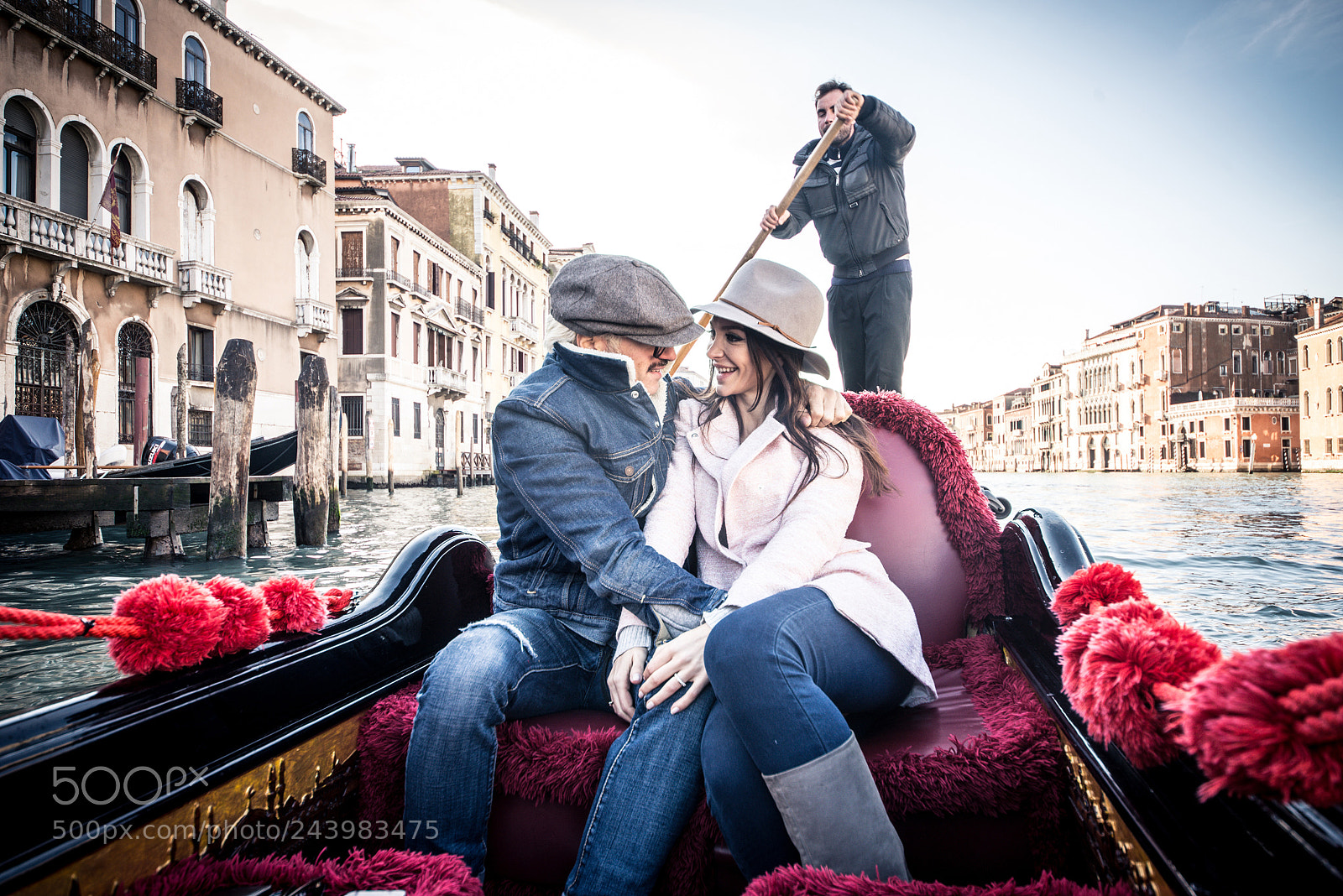 Nikon D610 sample photo. Couple sailing on venetian photography
