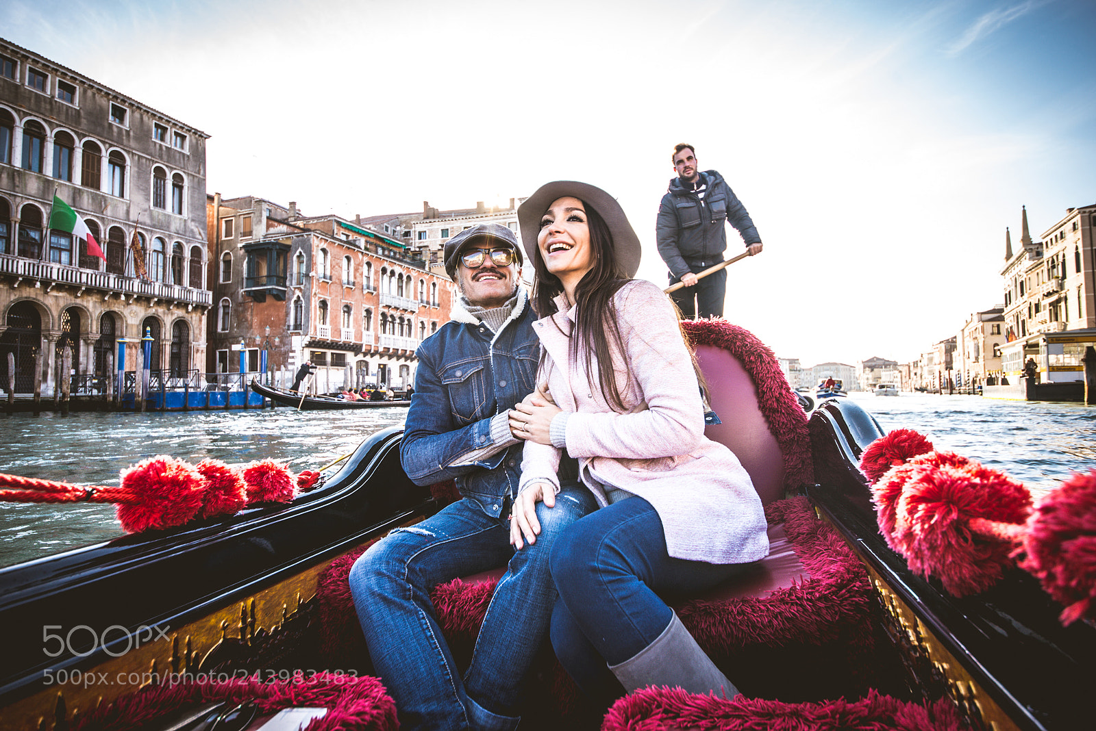 Nikon D610 sample photo. Couple sailing on venetian photography