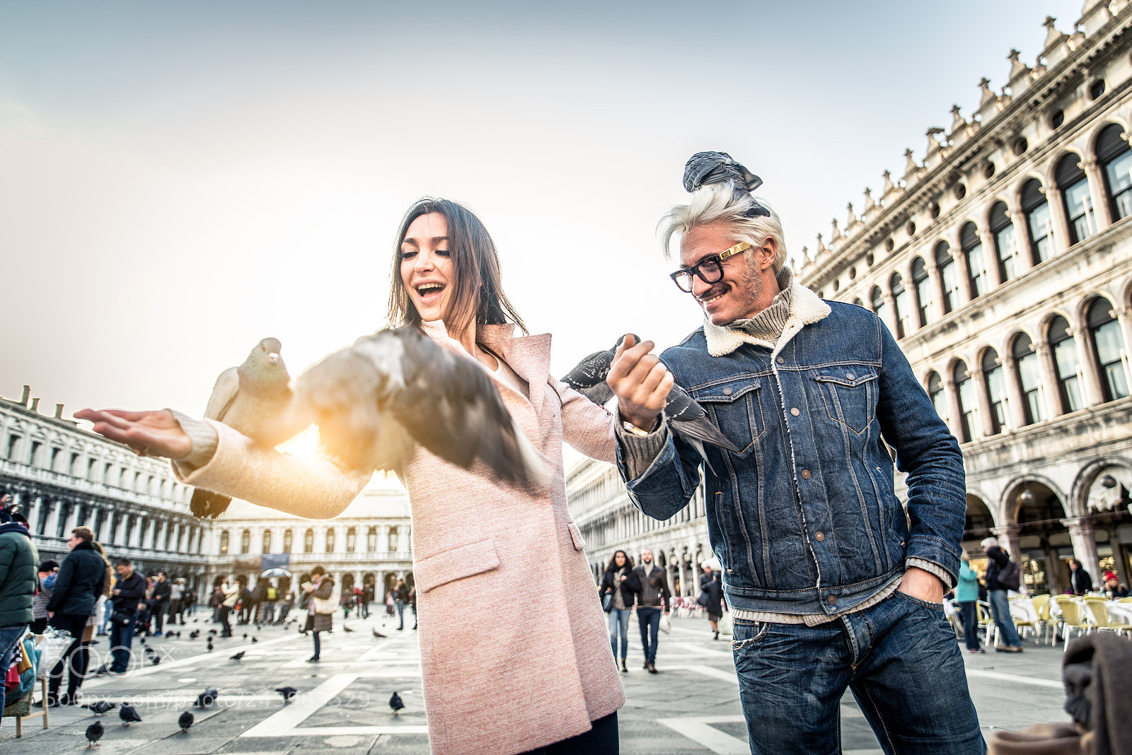 Nikon D610 sample photo. Couple visiting saint mark photography