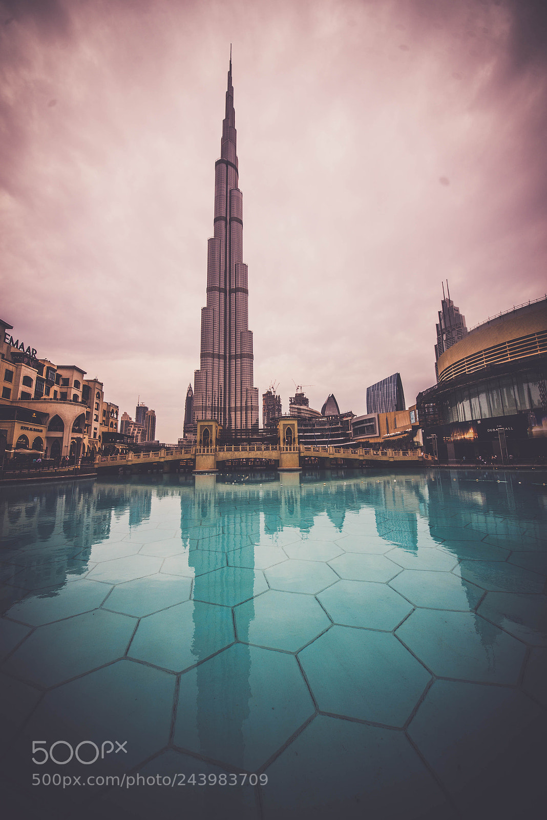 Nikon D610 sample photo. Burj khalifa photography