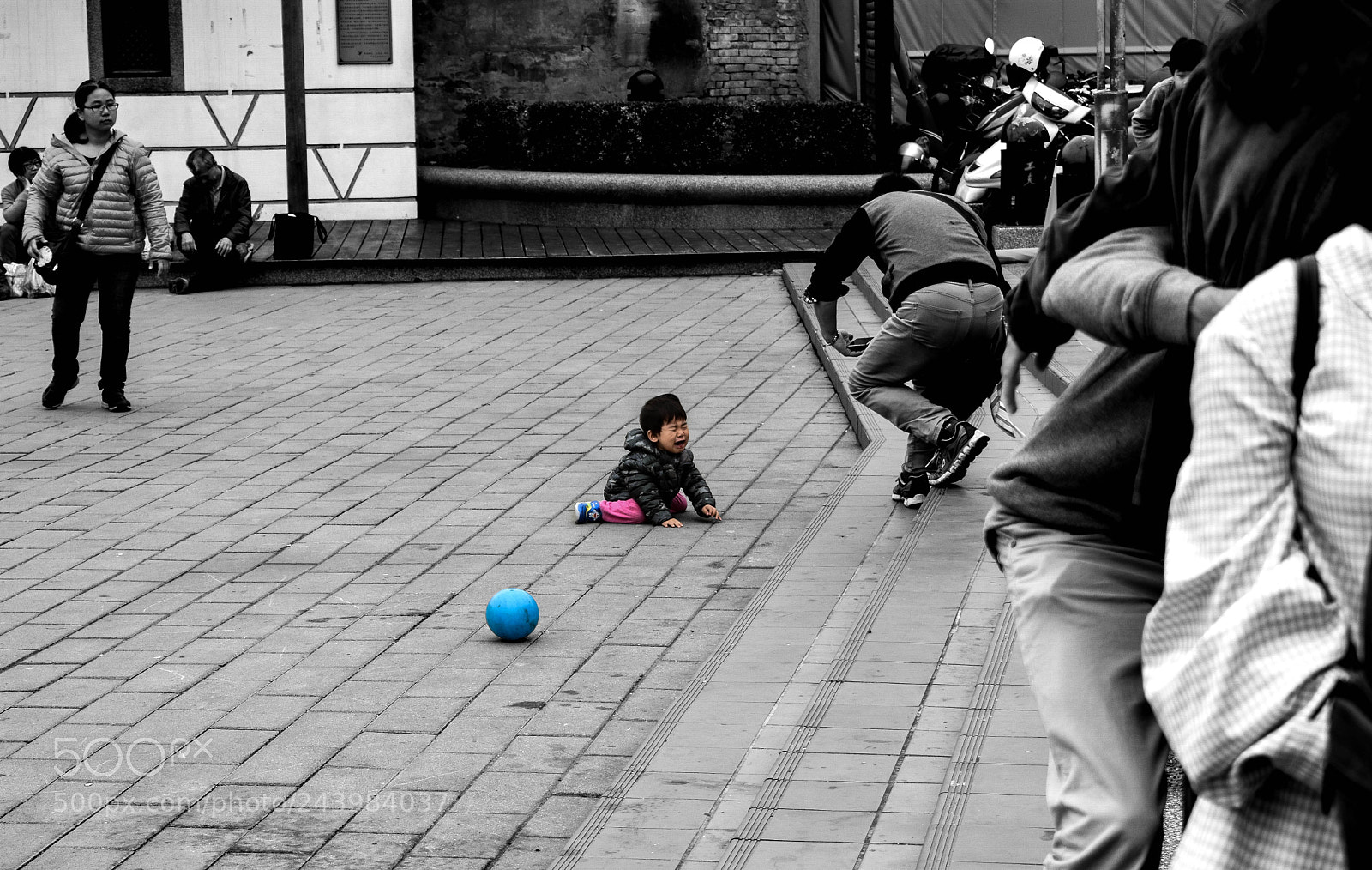 Nikon D3400 sample photo. Blue ball photography