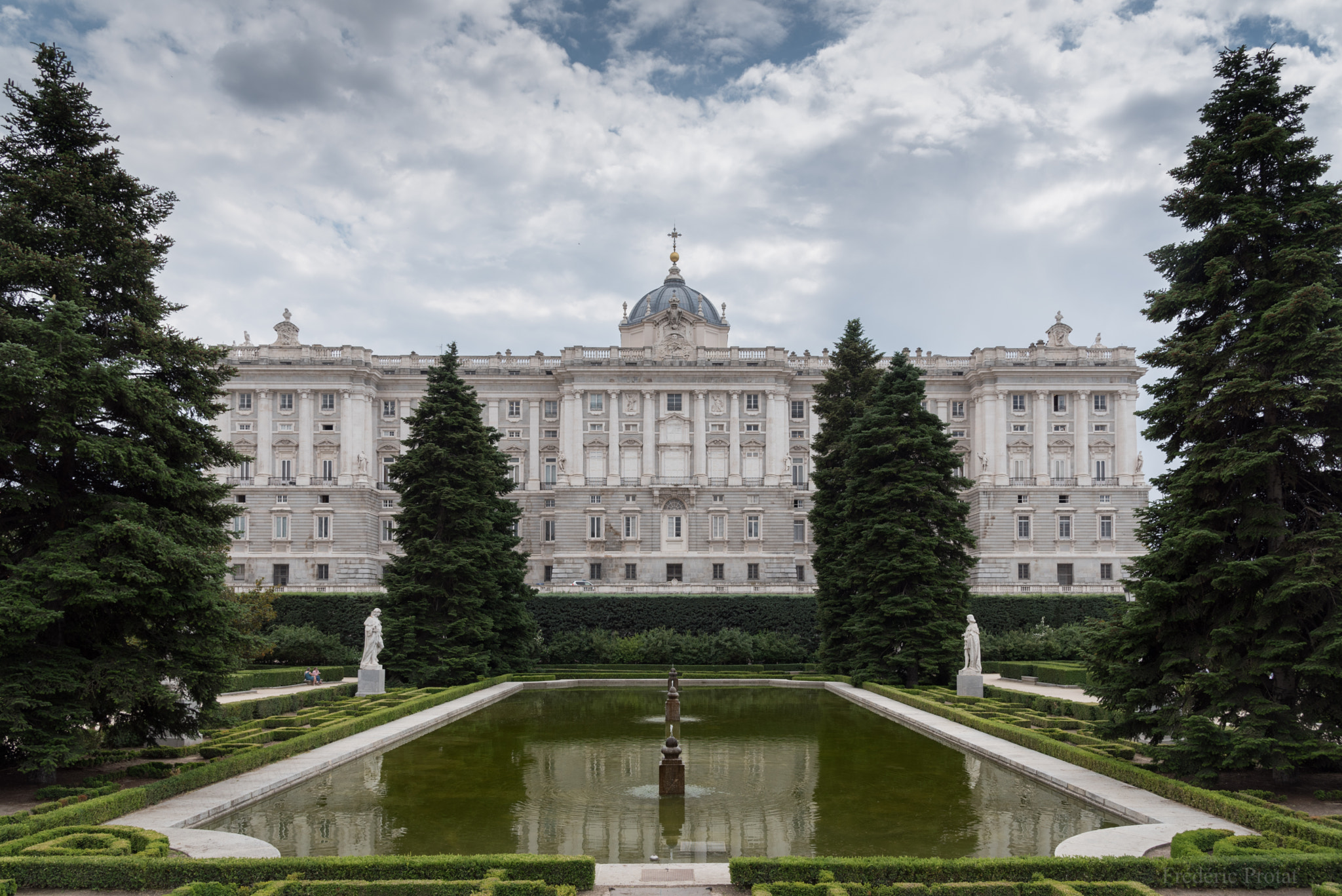 Royal Palace from the Sabatini Gardens