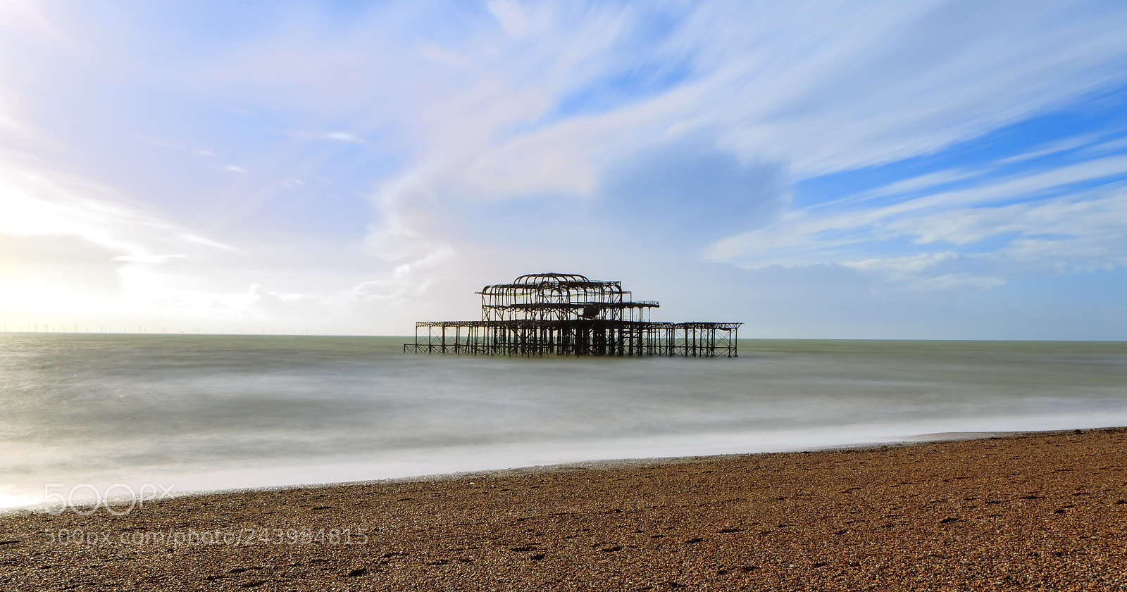 Canon EOS-1D Mark IV sample photo. Brighton west pier photography