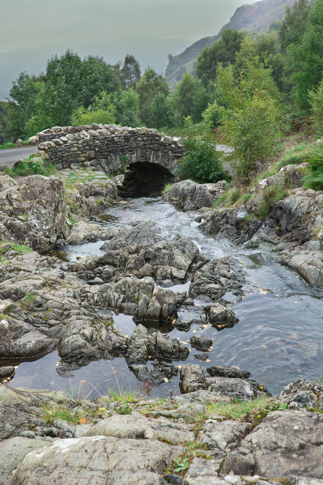 Nikon D7100 + Tamron SP 24-70mm F2.8 Di VC USD sample photo. Ashness bridge lake district 2 photography