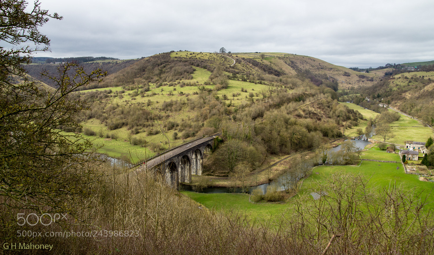 Canon EOS 60D sample photo. Monsal head viaduct photography
