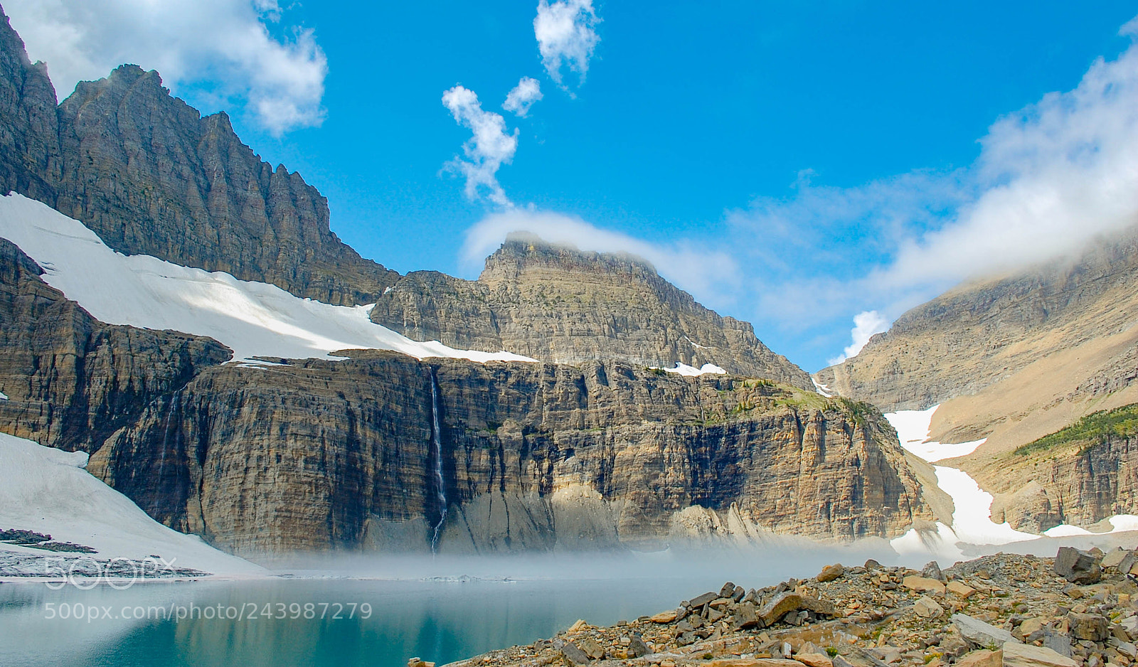 Nikon D40 sample photo. Grinnell glacier photography
