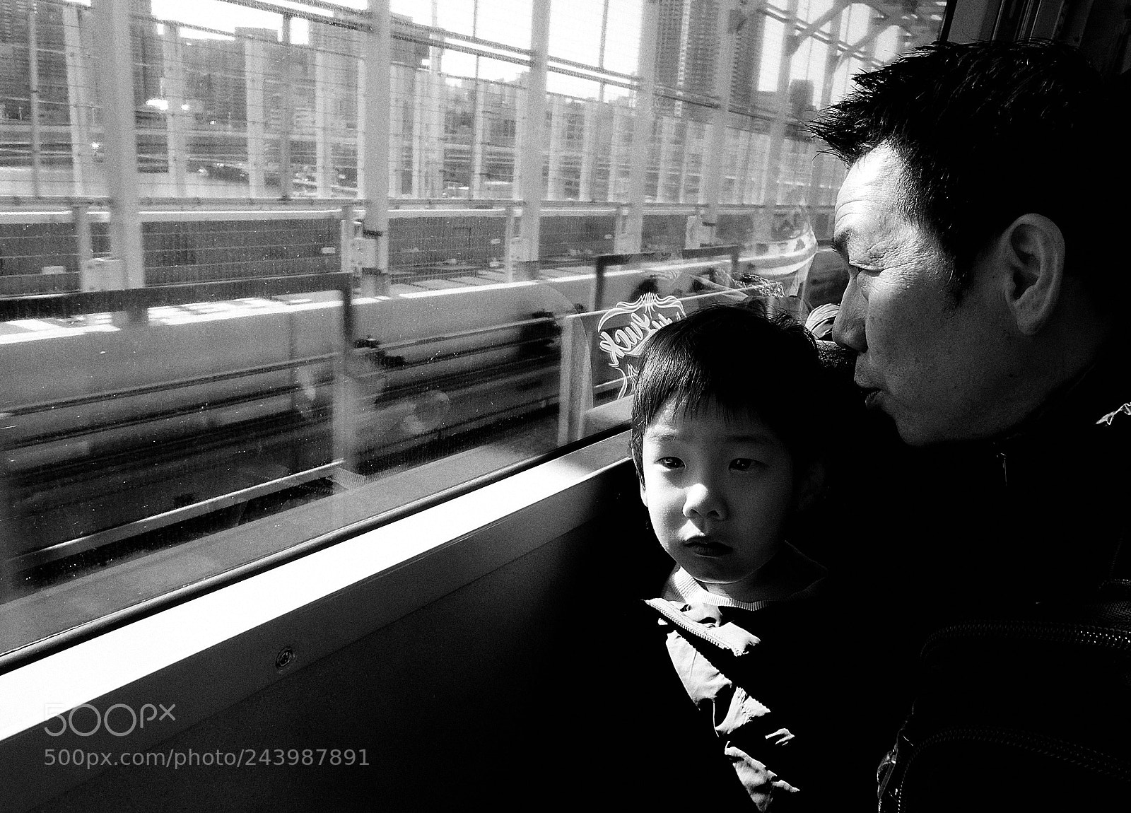 Olympus PEN E-P5 sample photo. Father and son photography