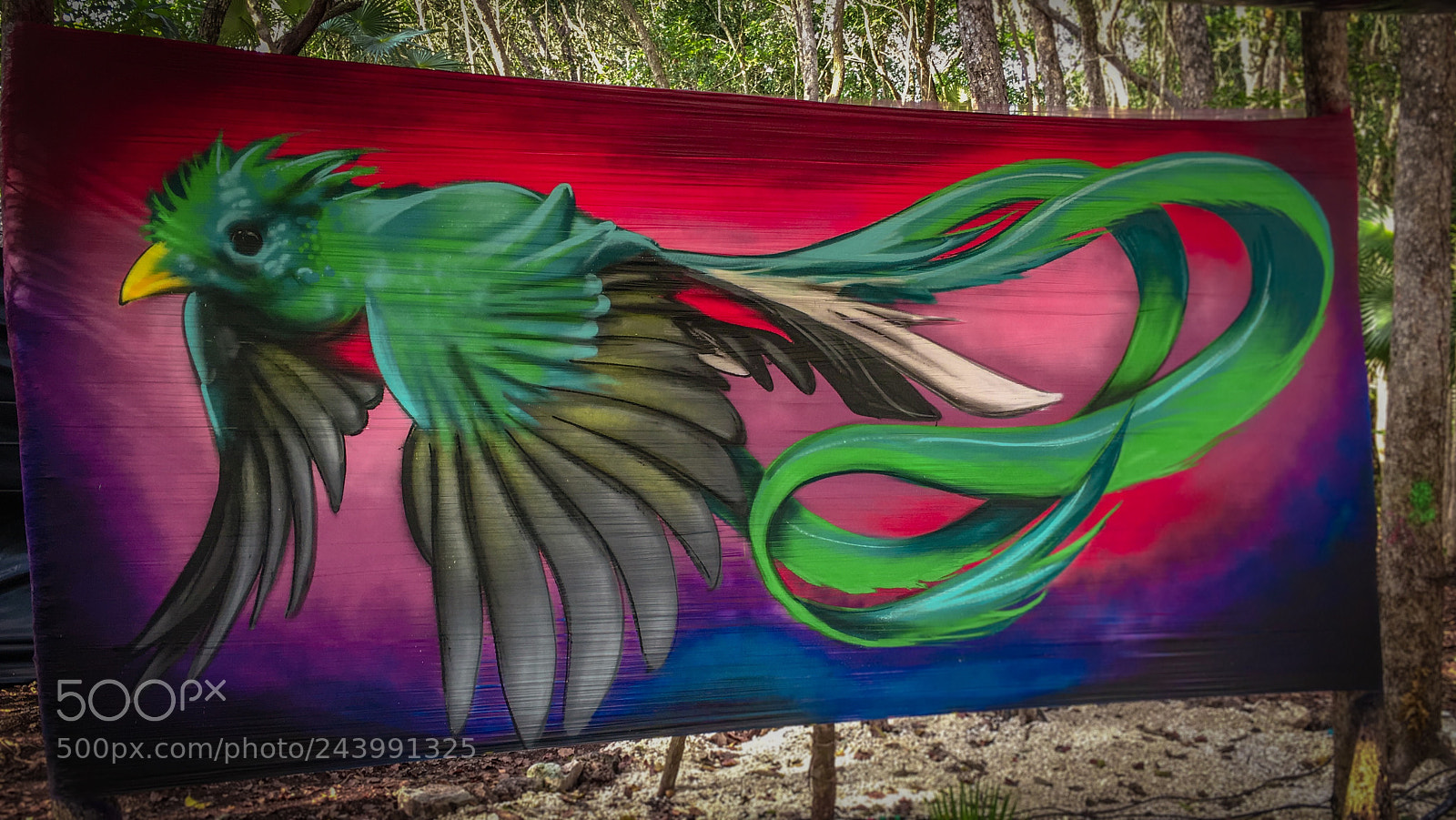 Apple iPhone 6s Plus sample photo. Quetzal graffity photography
