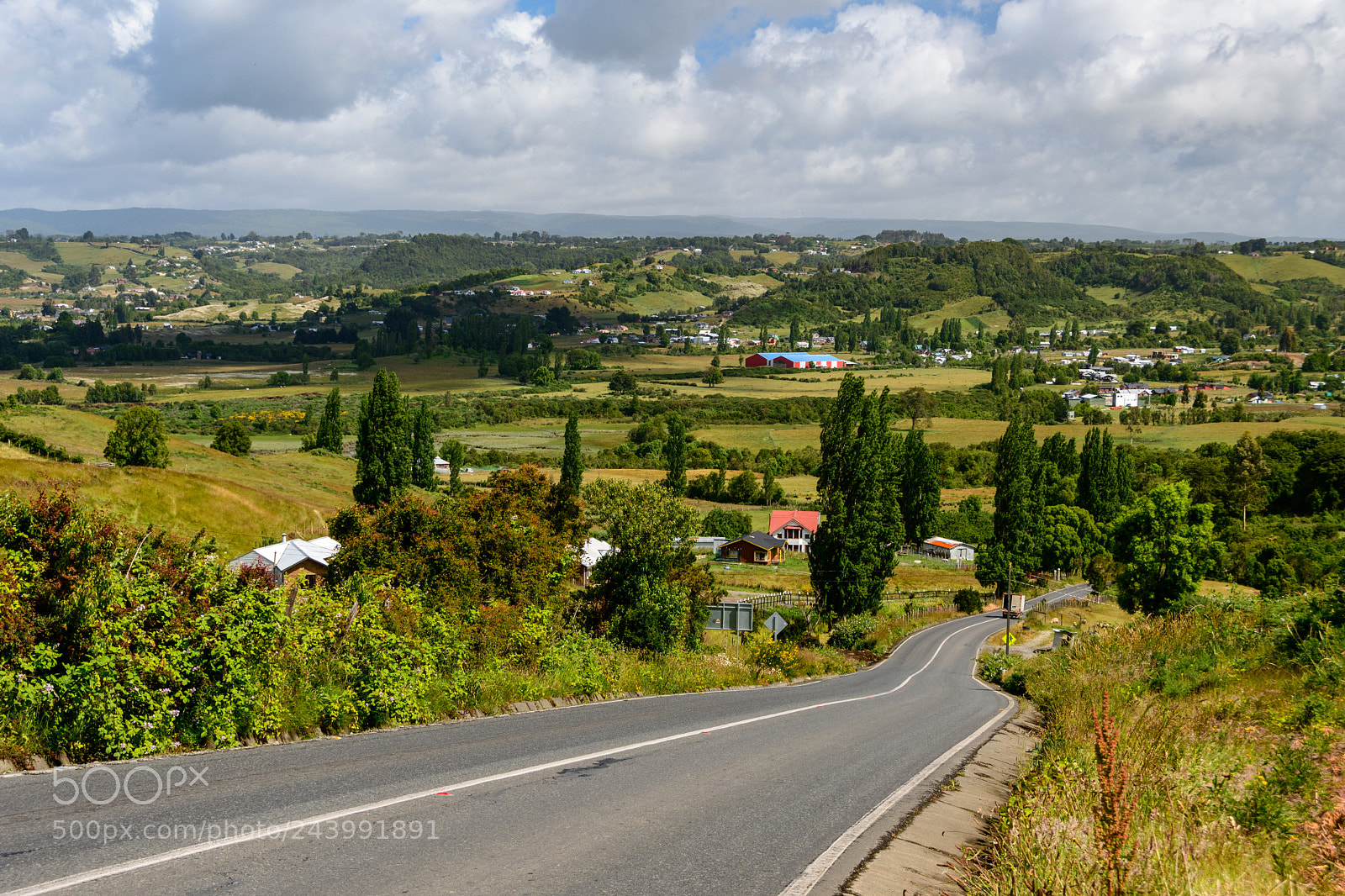 Nikon D7500 sample photo. Driving through chiloé photography