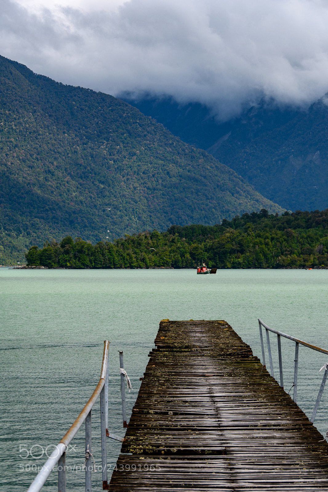Nikon D7500 sample photo. Old pier in hornopir photography