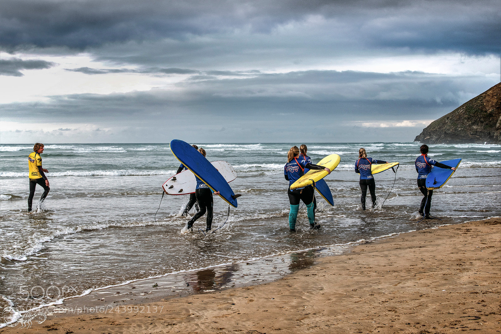 Nikon D5600 sample photo. Winter surfers .... photography