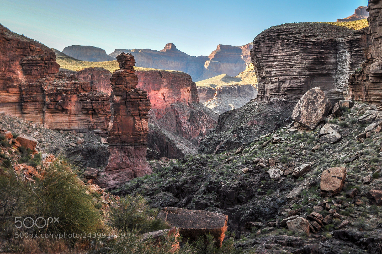 Nikon D5000 sample photo. Monument canyon photography