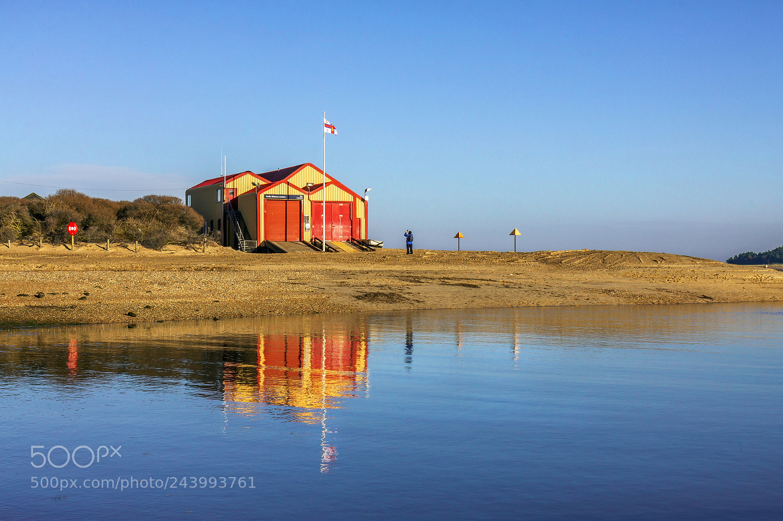 Canon EOS 50D sample photo. Wells lifeboat station photography