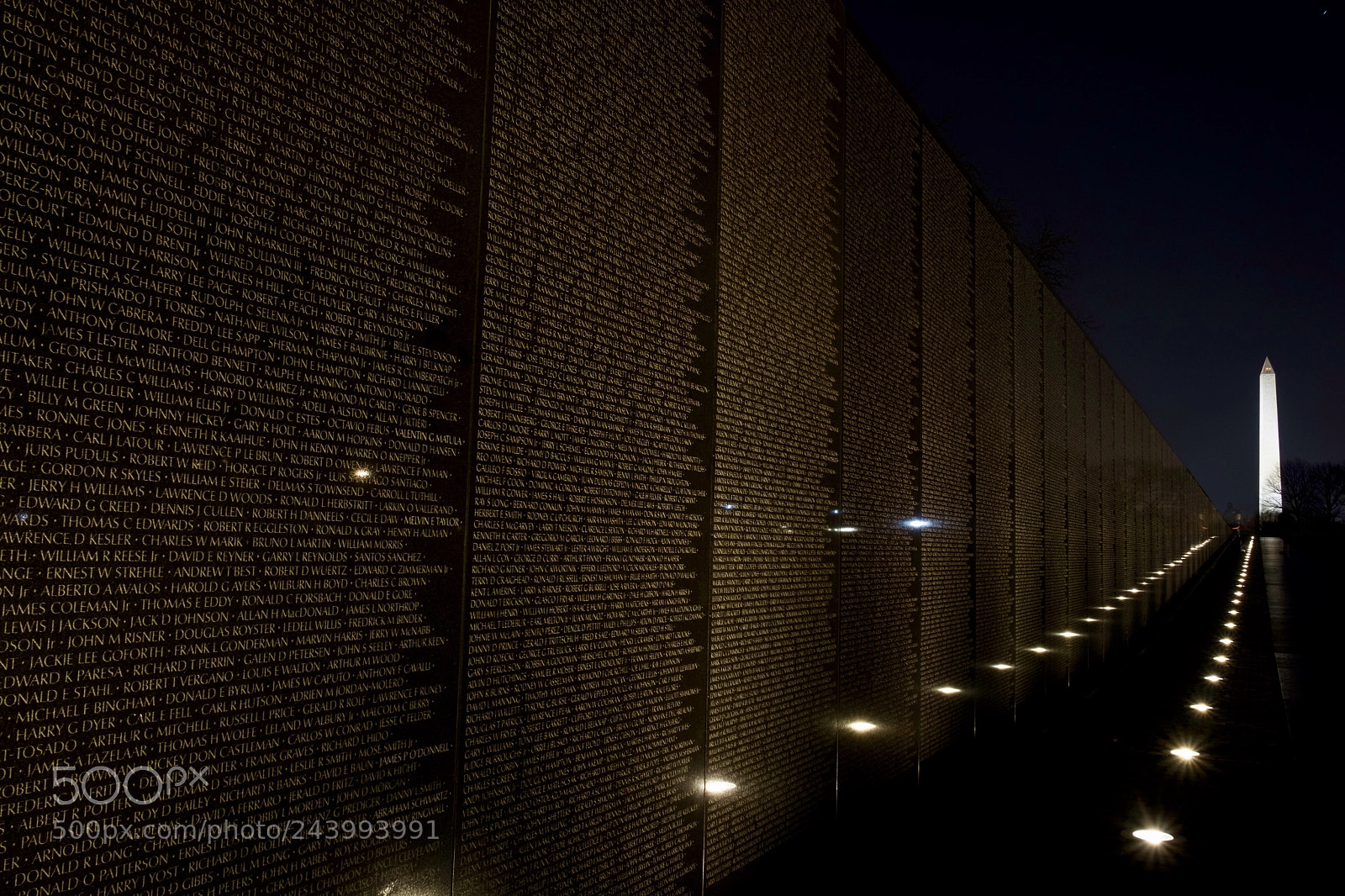 Fujifilm X-T2 sample photo. Vietnam veterans memorial photography