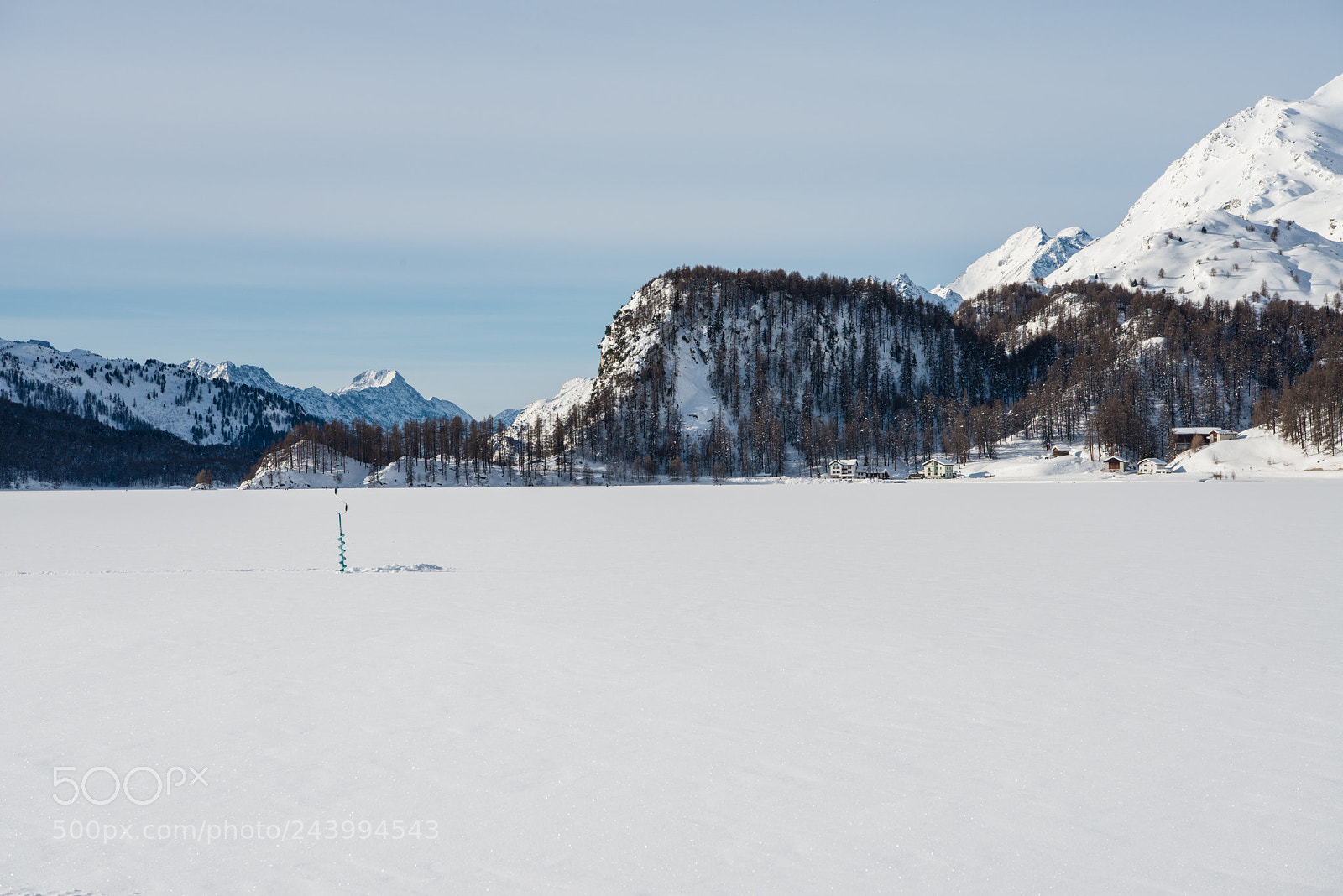 Nikon D800 sample photo. Ice drill photography