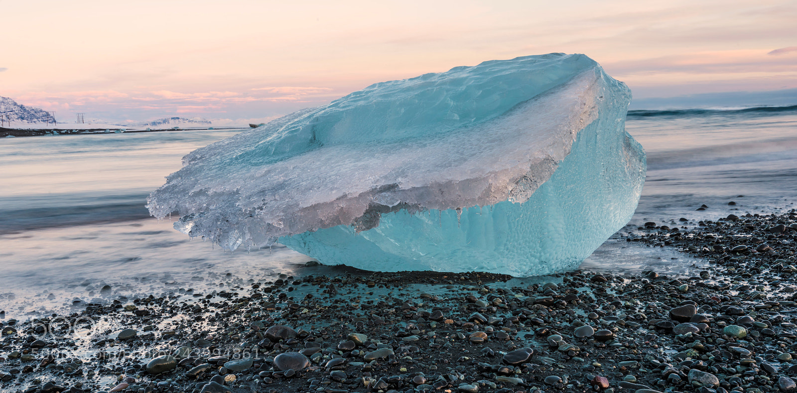Nikon D810 sample photo. Ice crystal on diamond photography