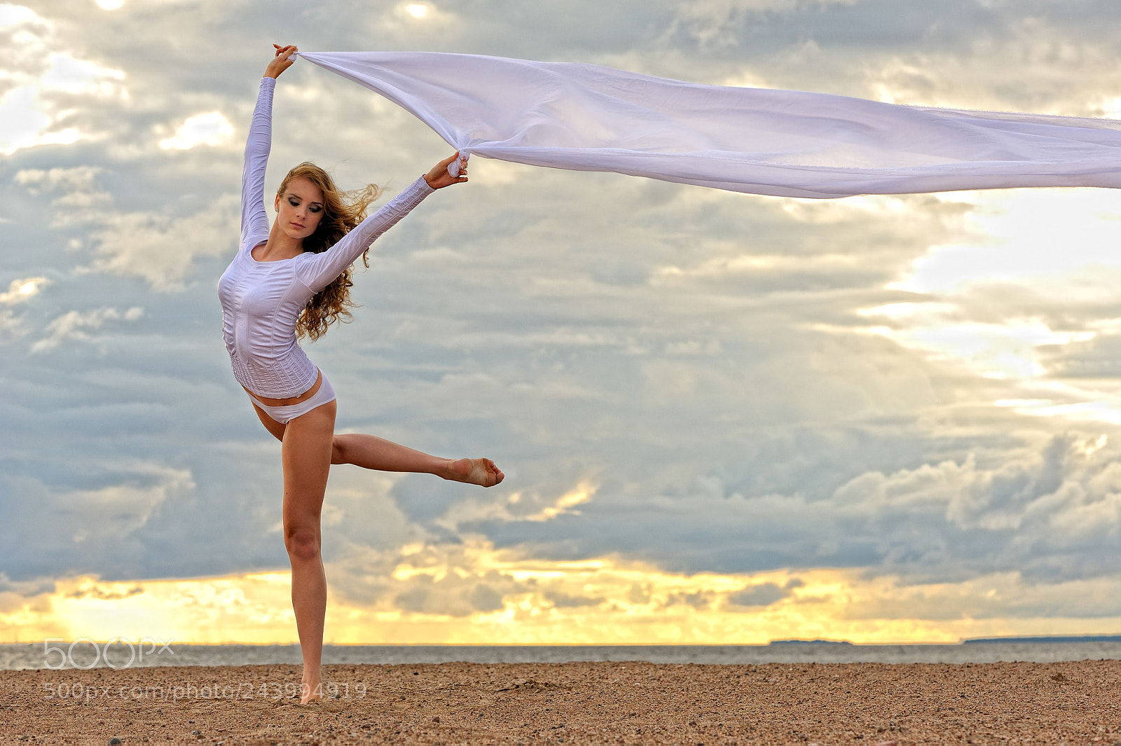 Nikon D700 sample photo. Beautiful ballerina dancing at photography
