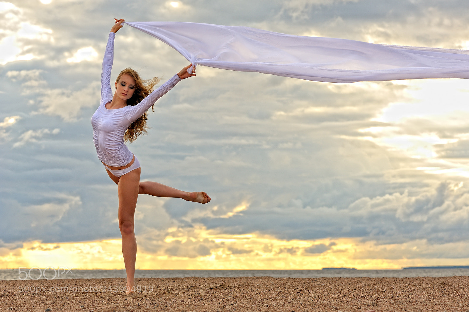 Nikon D700 sample photo. Beautiful ballerina dancing at photography