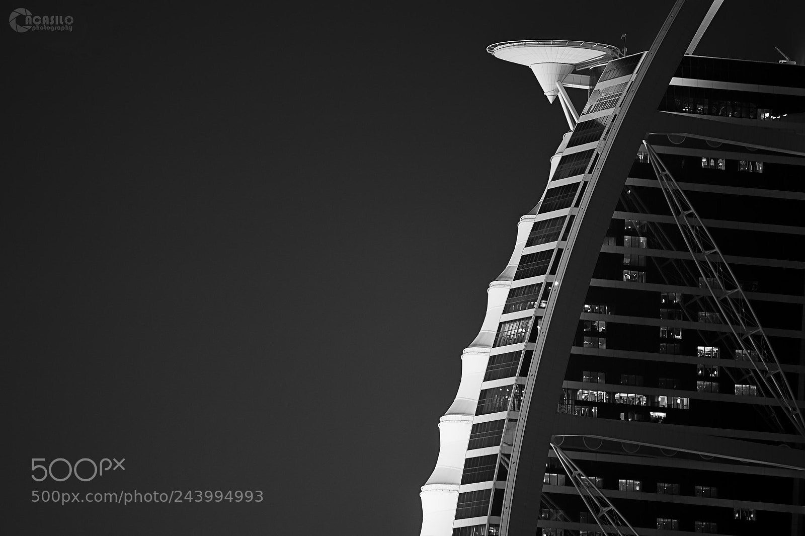 Nikon D700 sample photo. Burj al arab photography