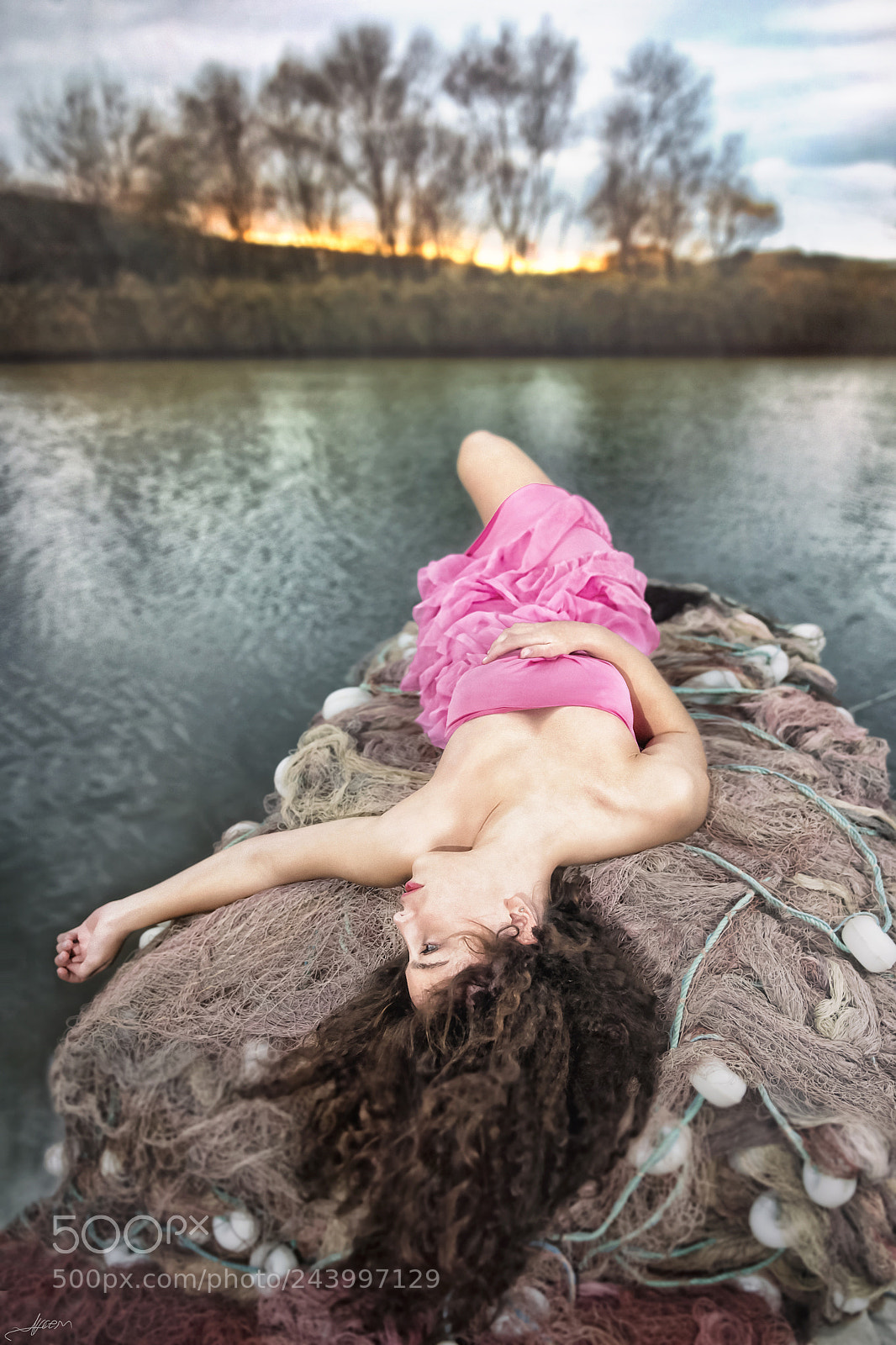 Nikon D3S sample photo. Fisherman's girl photography