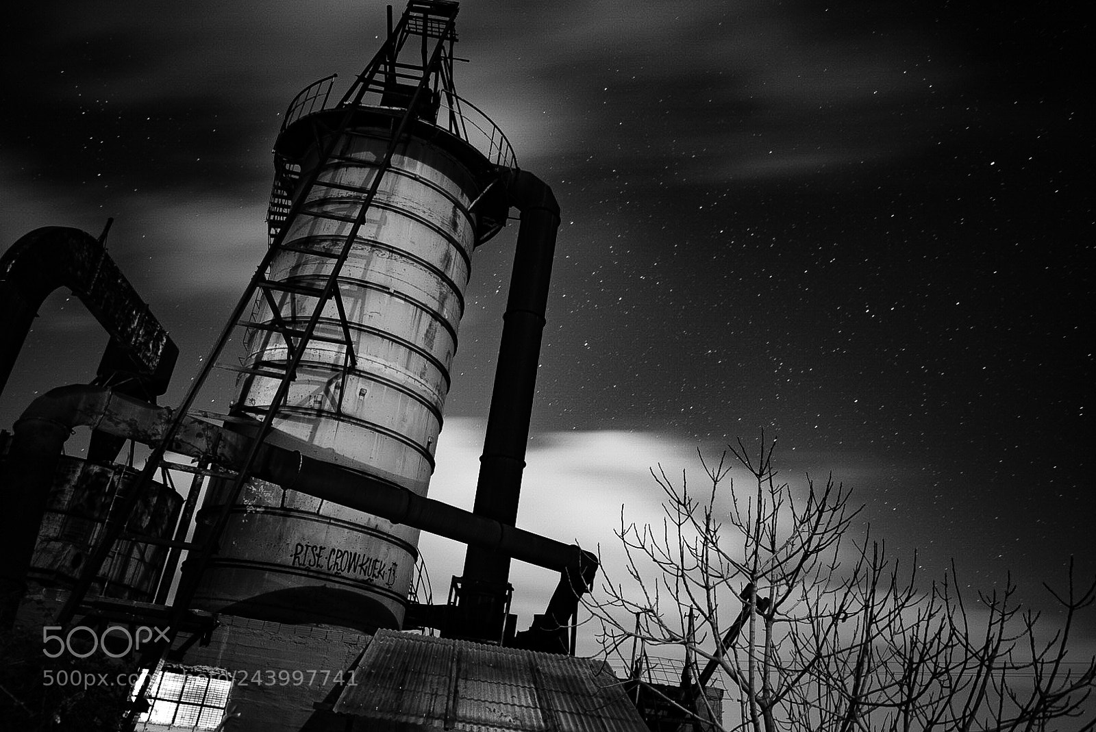 Sony a7R II sample photo. Abandoned factory in evia photography