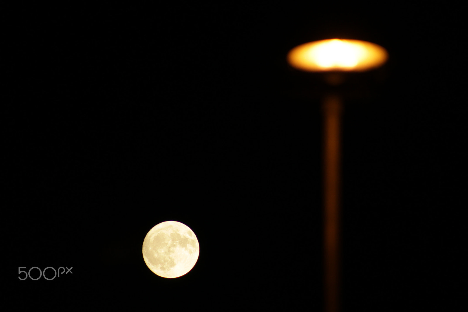Canon EF 75-300mm f/4-5.6 USM sample photo. Moonlight photography
