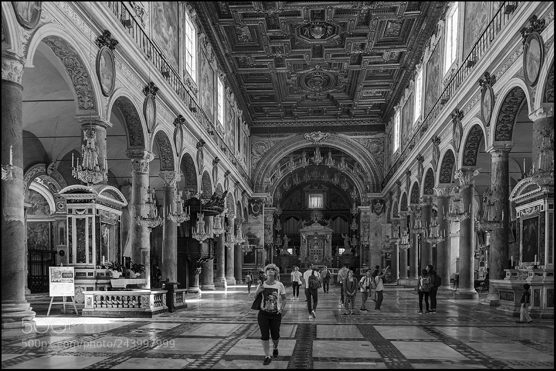 Fujifilm X-T1 sample photo. The church santa maria photography