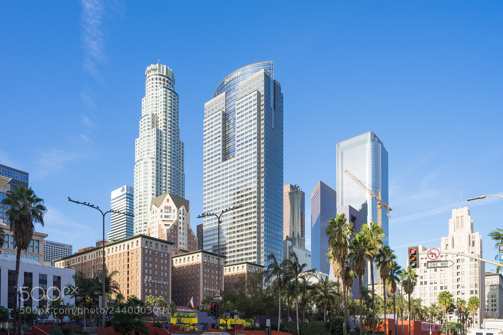 Sony a7 II sample photo. La downtown photography