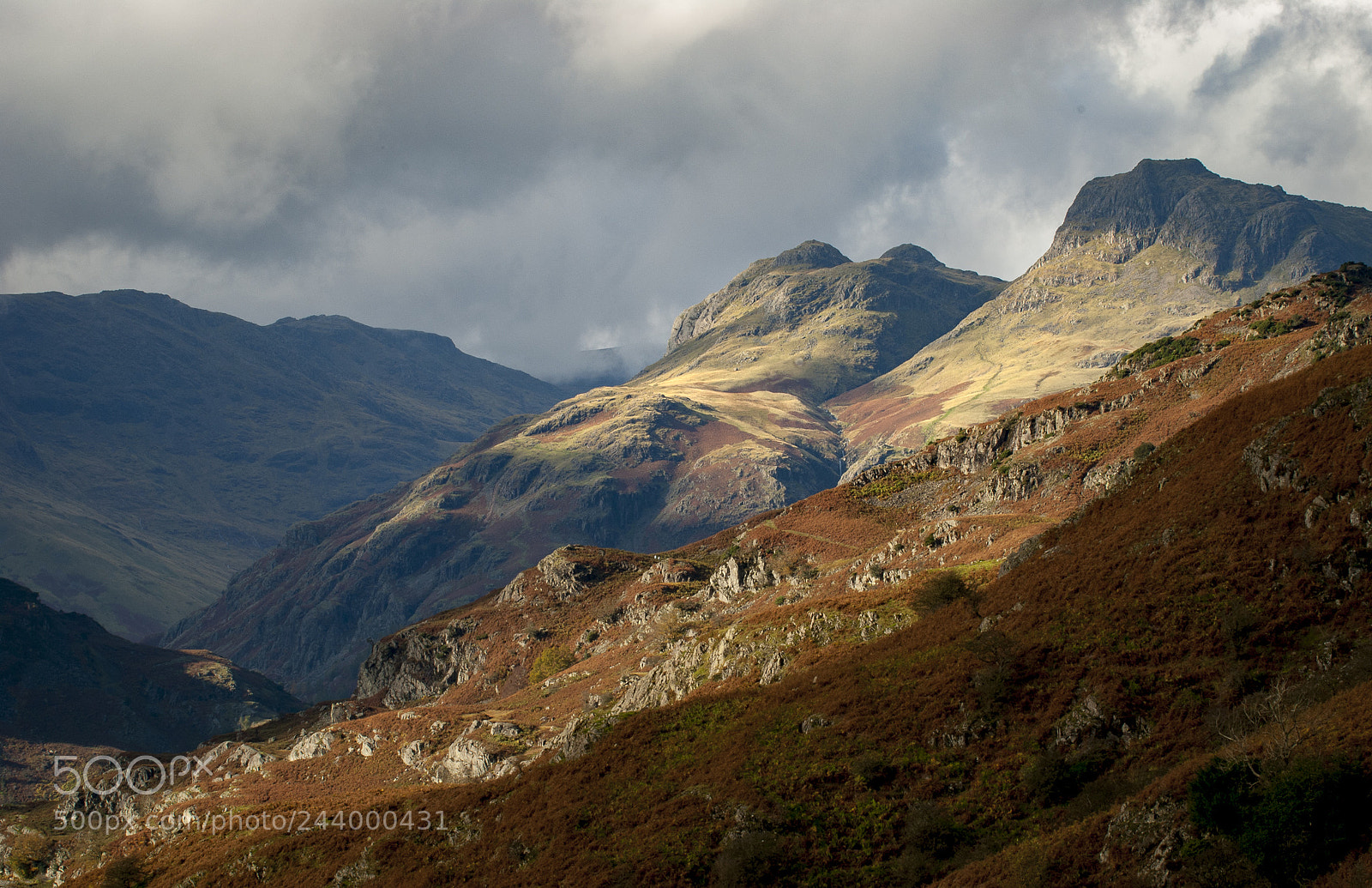 Nikon D200 sample photo. Langdale pikes photography