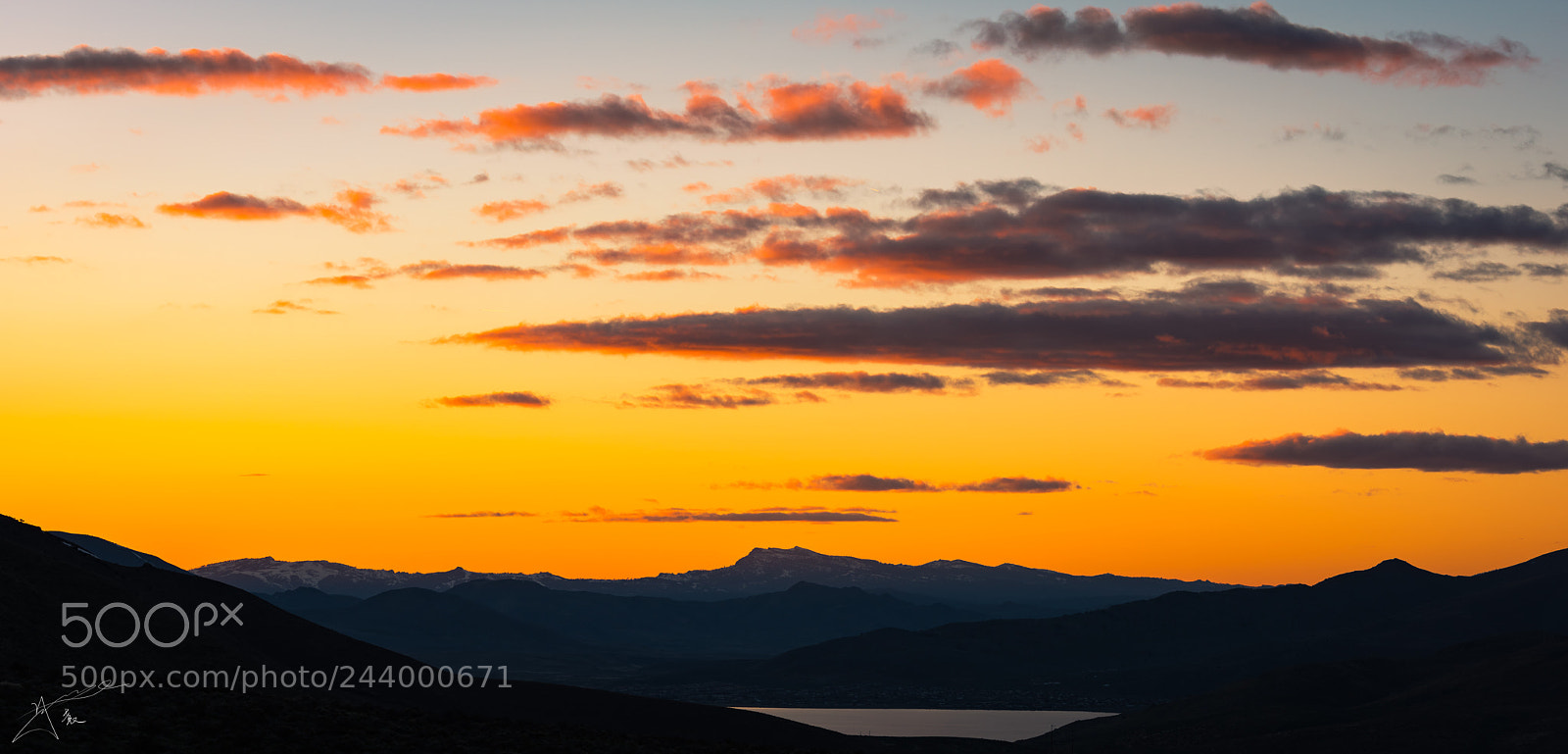 Nikon D810 sample photo. Peavine peak sunset photography