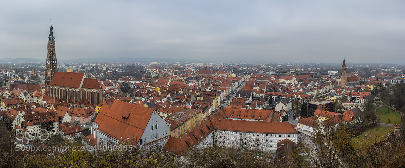 Fujifilm FinePix X100 sample photo. Landshut pano photography
