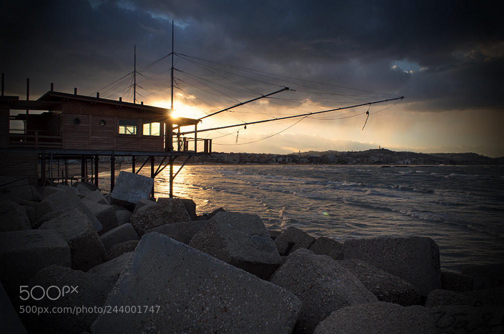 Nikon D5000 sample photo. Trabocco photography