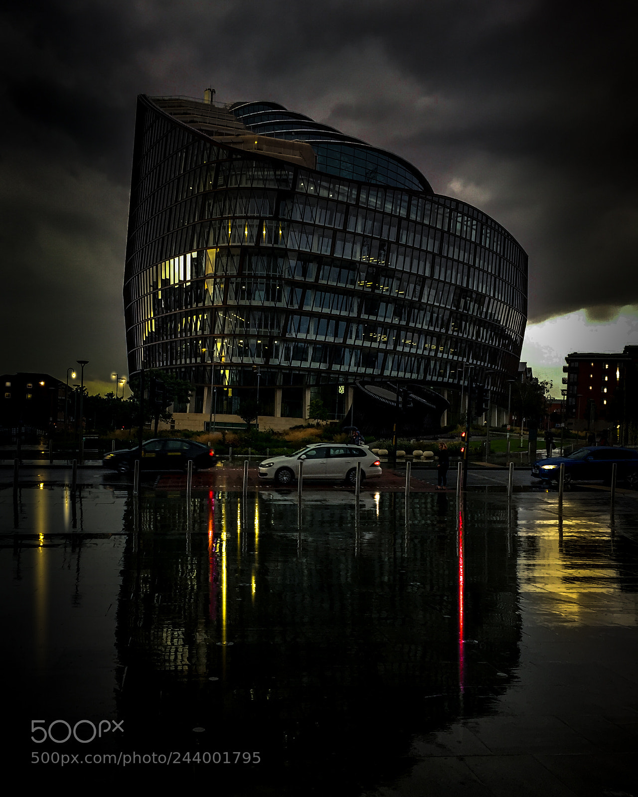 Apple iPhone 6 sample photo. One angel square, manchester photography