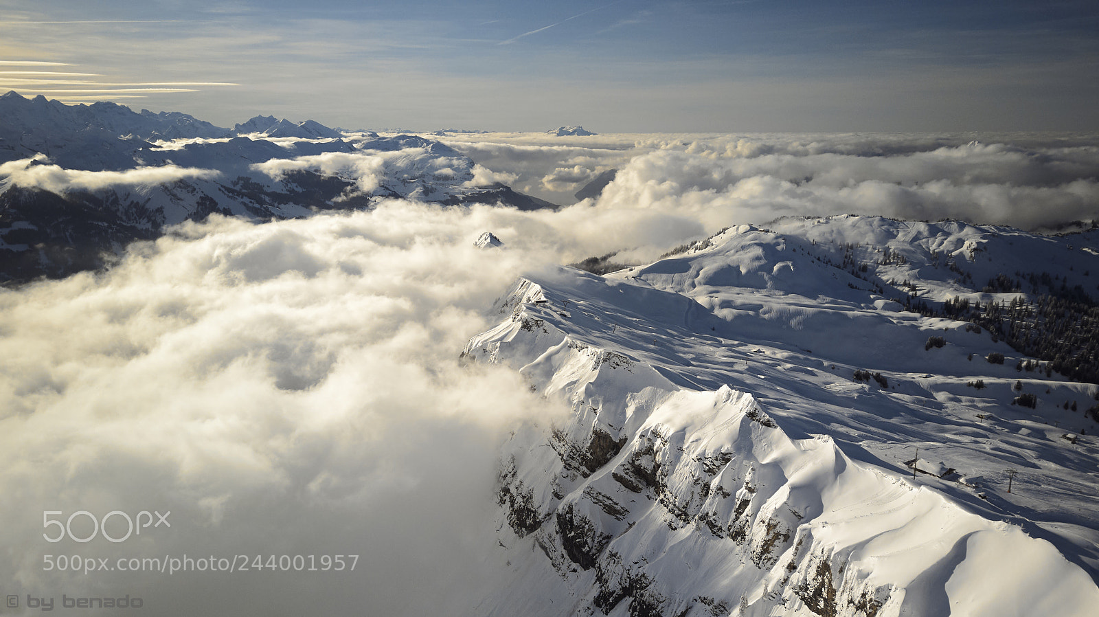 DJI FC220 sample photo. Hoch ybrig photography