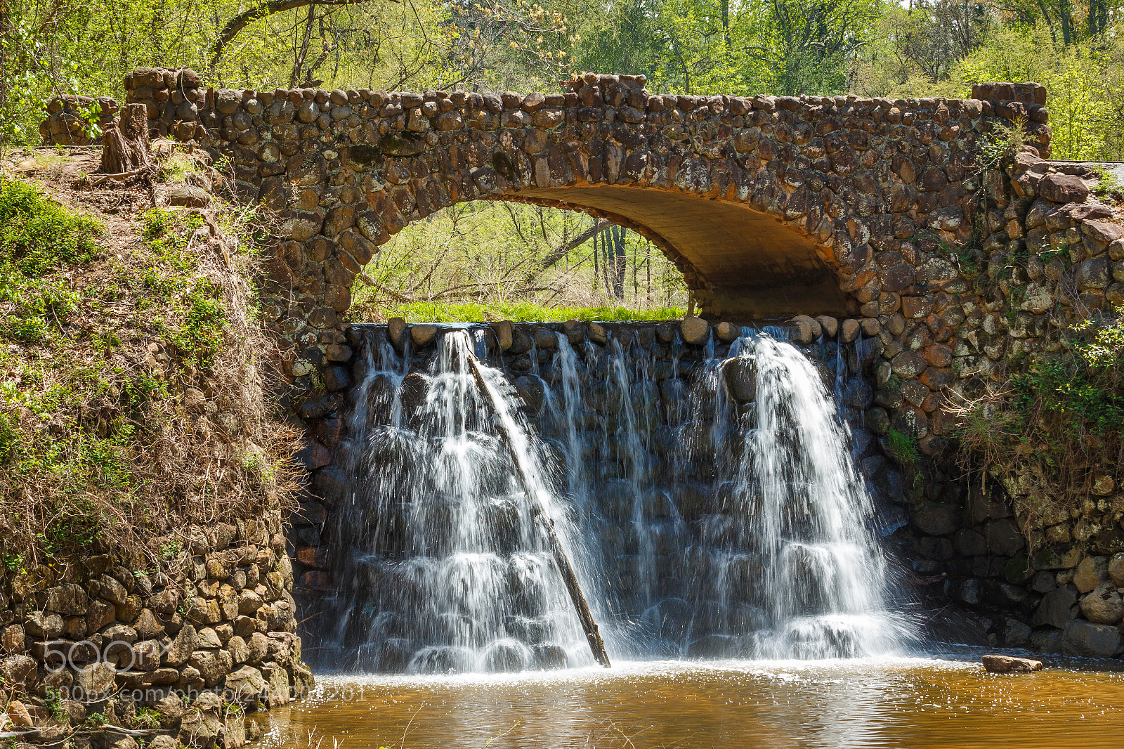 Canon EOS 60D sample photo. Waterfall bridge photography