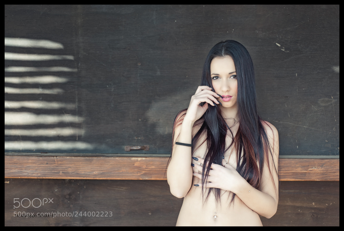 Nikon D700 sample photo. Wood girl (extended) photography
