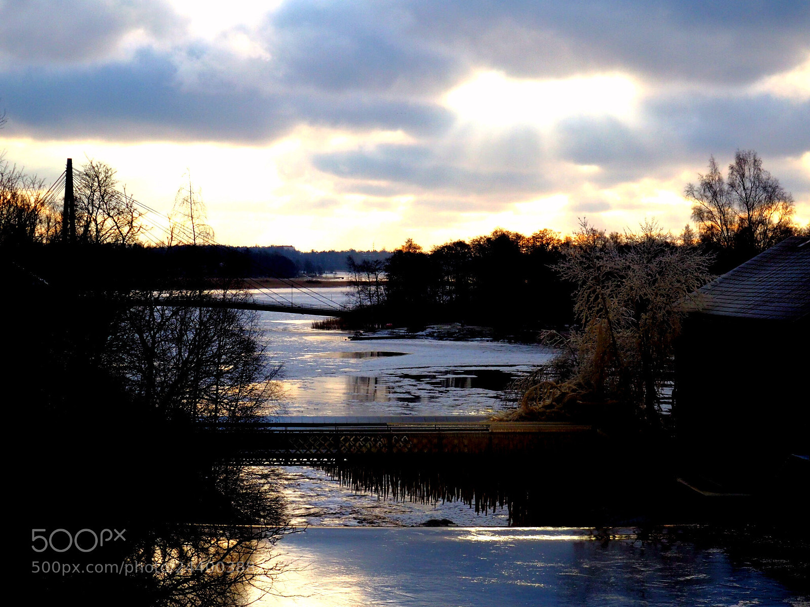 Olympus OM-D E-M10 II sample photo. River photography