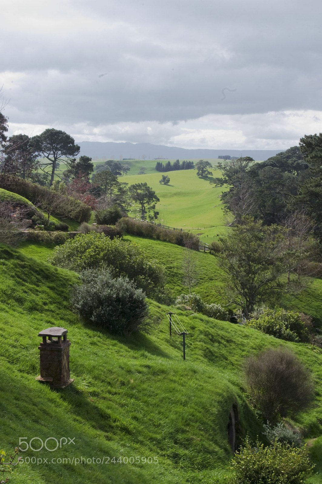 Pentax K-r sample photo. Hobbiton movie set photography