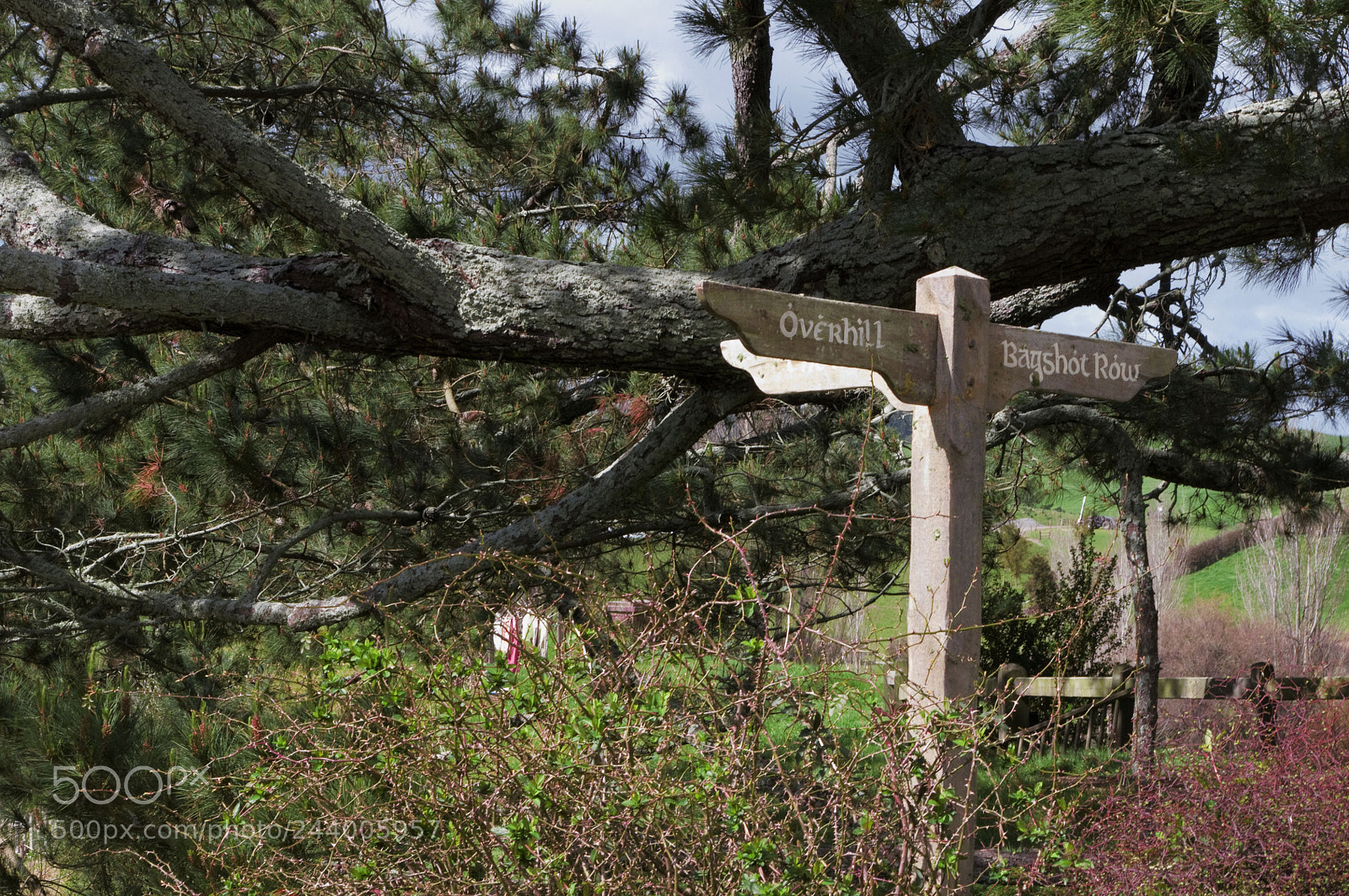 Pentax K-r sample photo. Hobbiton movie set photography