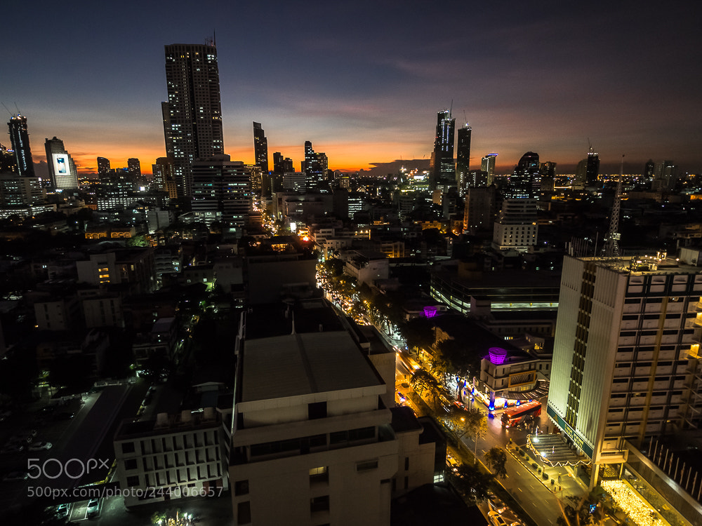 Olympus OM-D E-M10 II sample photo. Amazing view of bangkok photography
