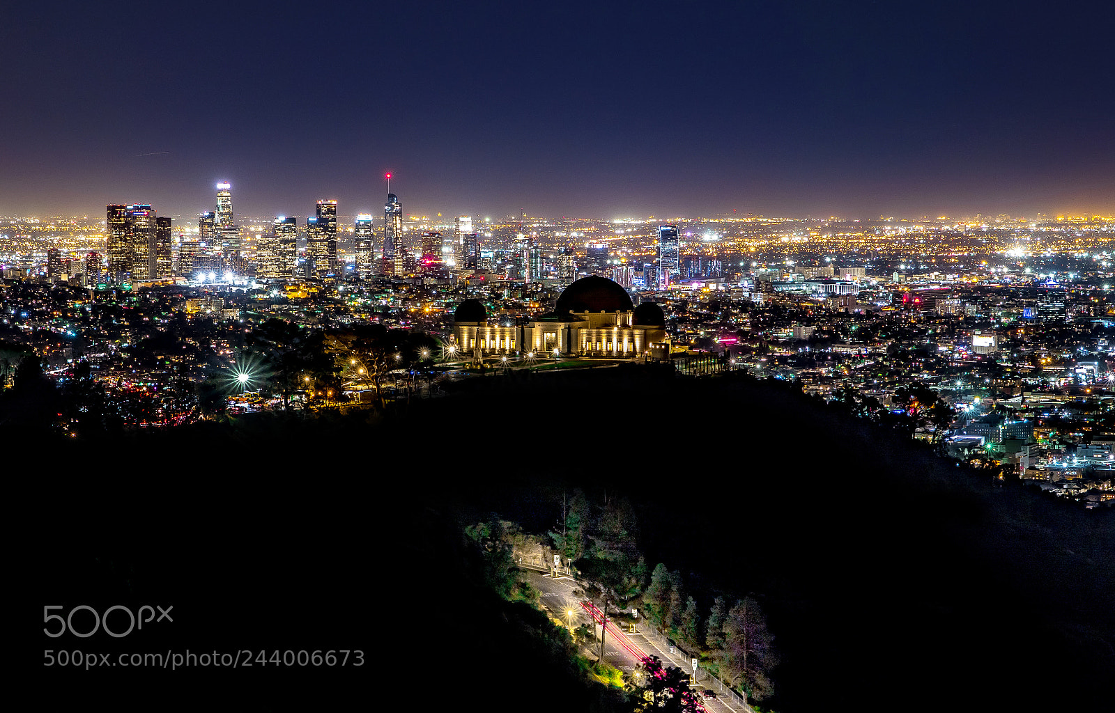 Panasonic Lumix DMC-GX8 sample photo. Los angeles at night photography