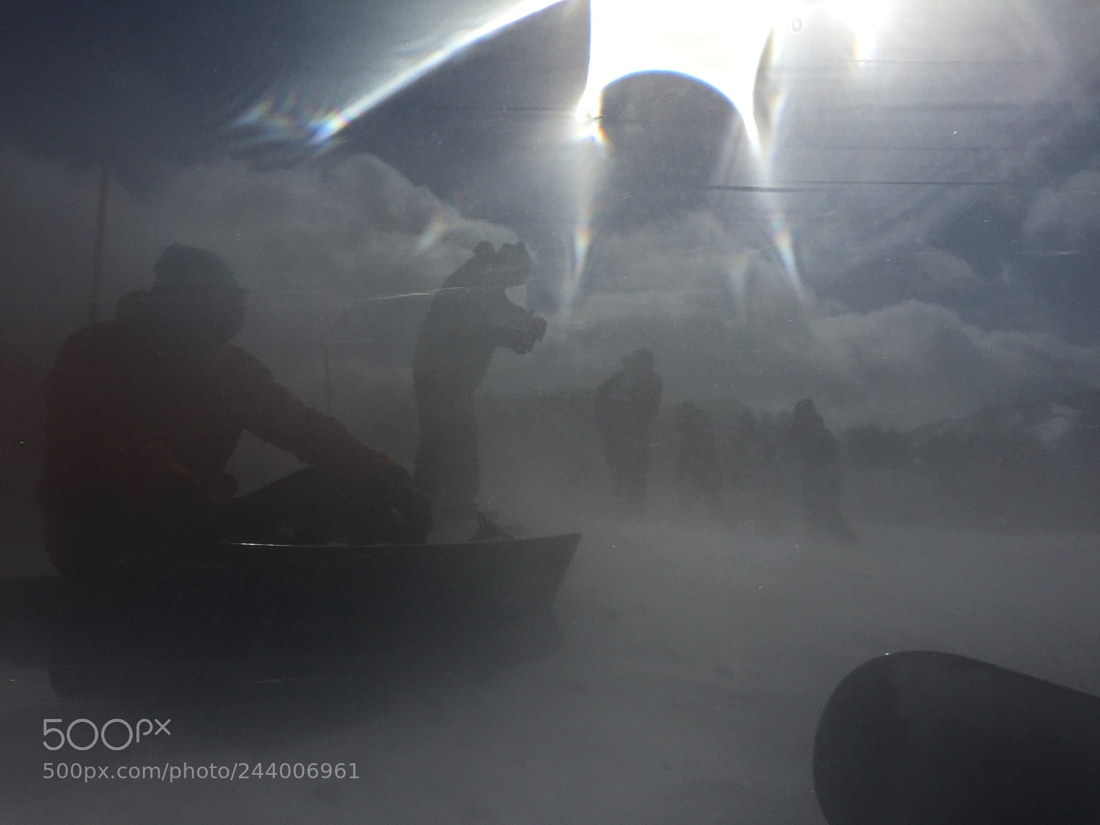 Apple iPhone 6 sample photo. Snowboarding photography
