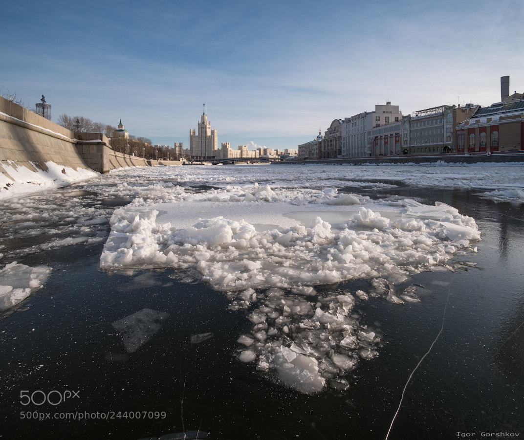 Fujifilm X-T20 sample photo. Frozen moscow photography