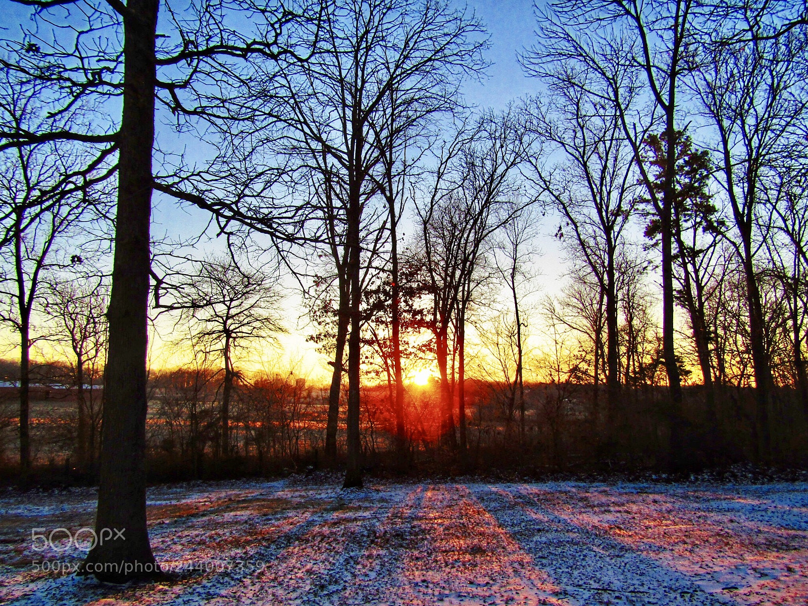 Canon PowerShot SX420 IS sample photo. Snow rays photography