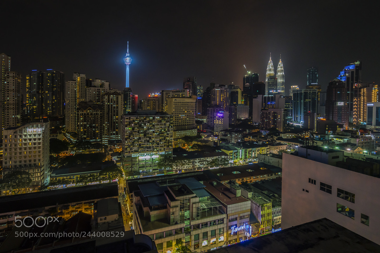 Sony a7R III sample photo. Good night kuala lumpur photography